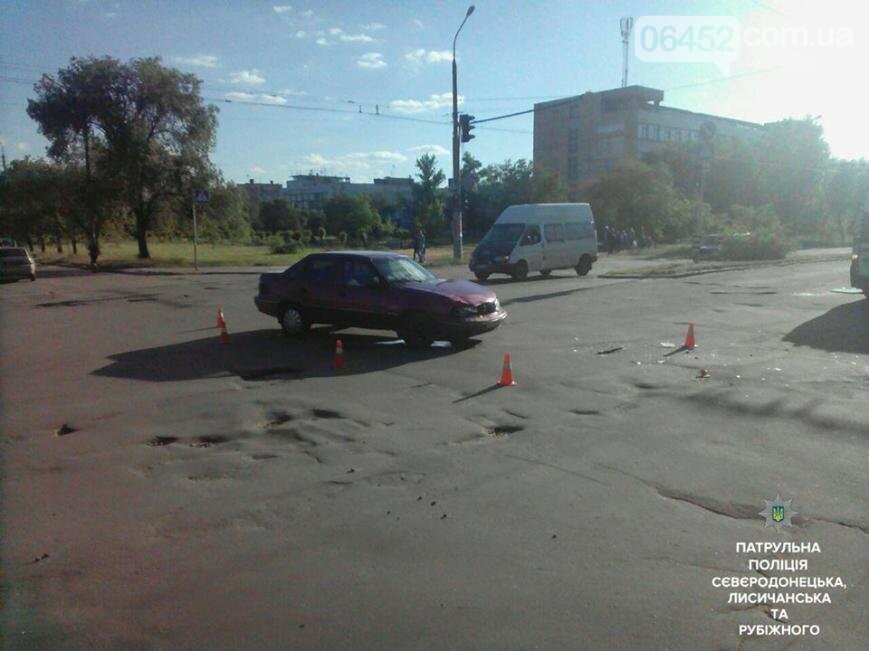 В результате ДТП в Северодонецке пострадал один из водителе..., фото-1 В результате ДТП в Северодонецке пострадал один из водителей (фото), фото-1