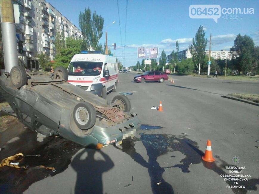 В результате ДТП в Северодонецке пострадал один из водителе..., фото-2 В результате ДТП в Северодонецке пострадал один из водителей (фото), фото-2