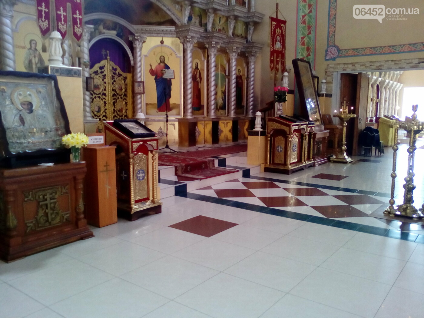Северодонецкий храм не приостанавливает служения из-за кара..., фото-5 Северодонецкий храм не приостанавливает служения из-за карантина , фото-5
