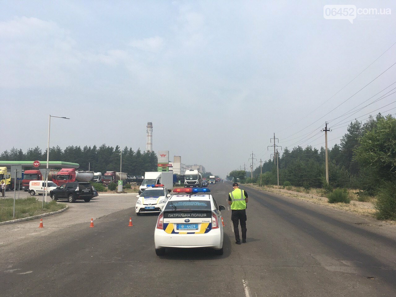 Северодонецк в "тумане". Спасатели продолжают ликвидацию п..., фото-4 Северодонецк в "тумане". Спасатели продолжают ликвидацию пожара. , фото-4