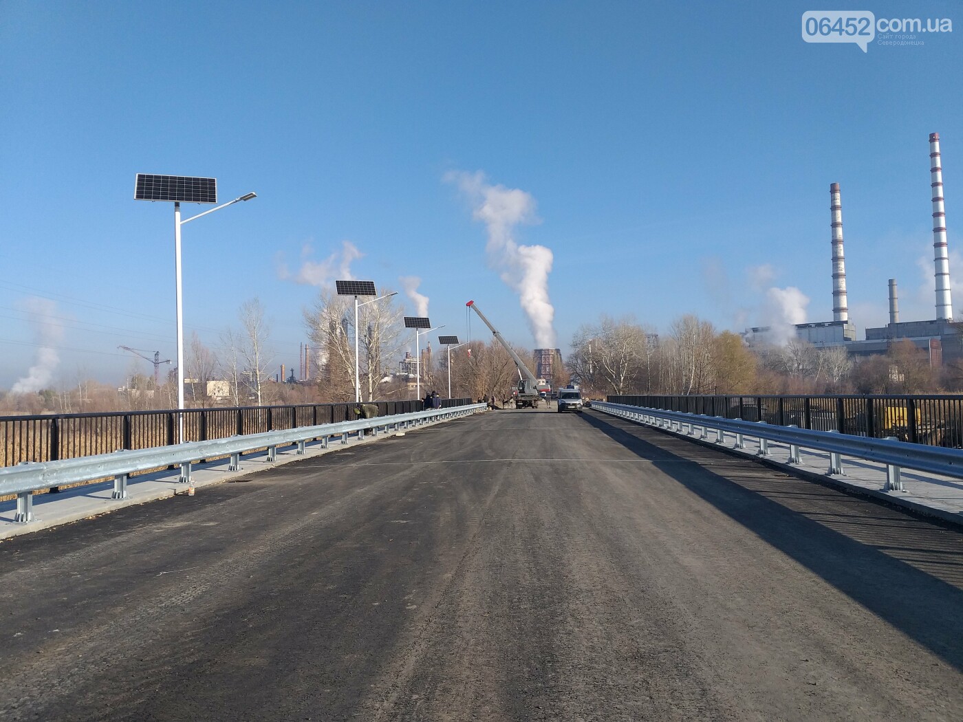 Пойменный мост между Северодонецком и Лисичанском готовят к..., фото-4 Пойменный мост между Северодонецком и Лисичанском готовят к открытию (фото), фото-4