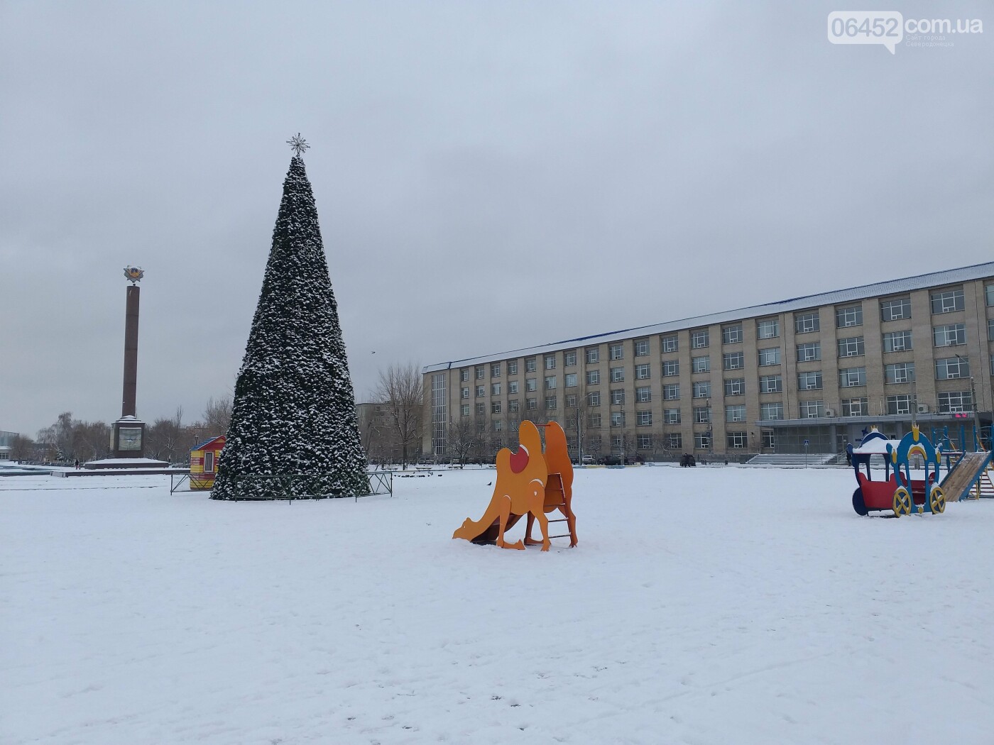 Северодонецк преображается к Новому году (фото, видео) | Новини