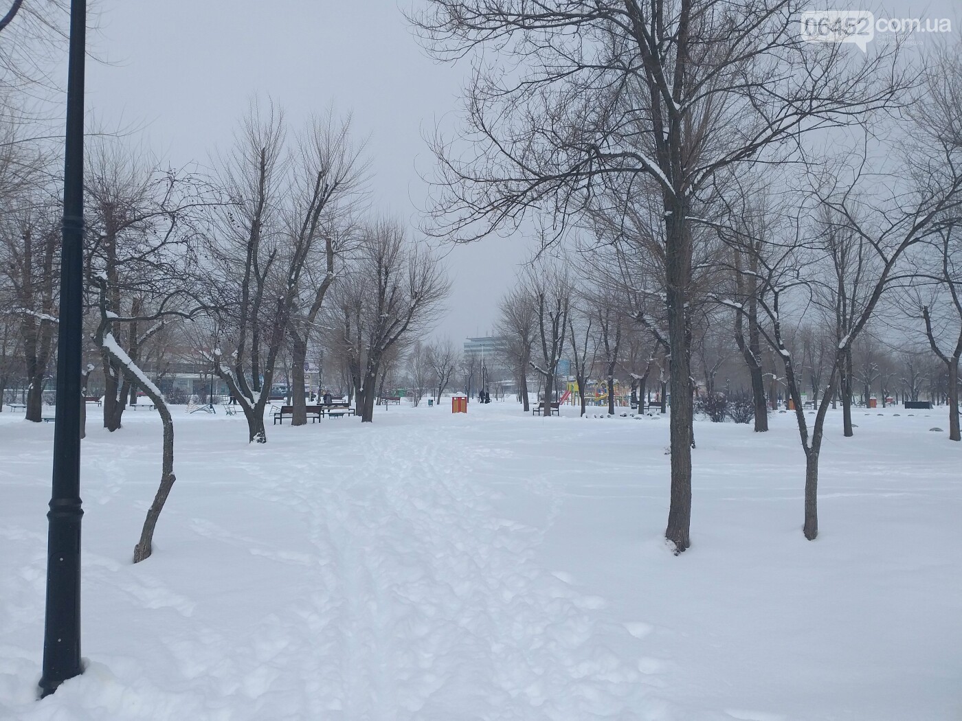 Заснеженный город: в Северодонецк пришла настоящая зимняя сказка (фото) , фото-19