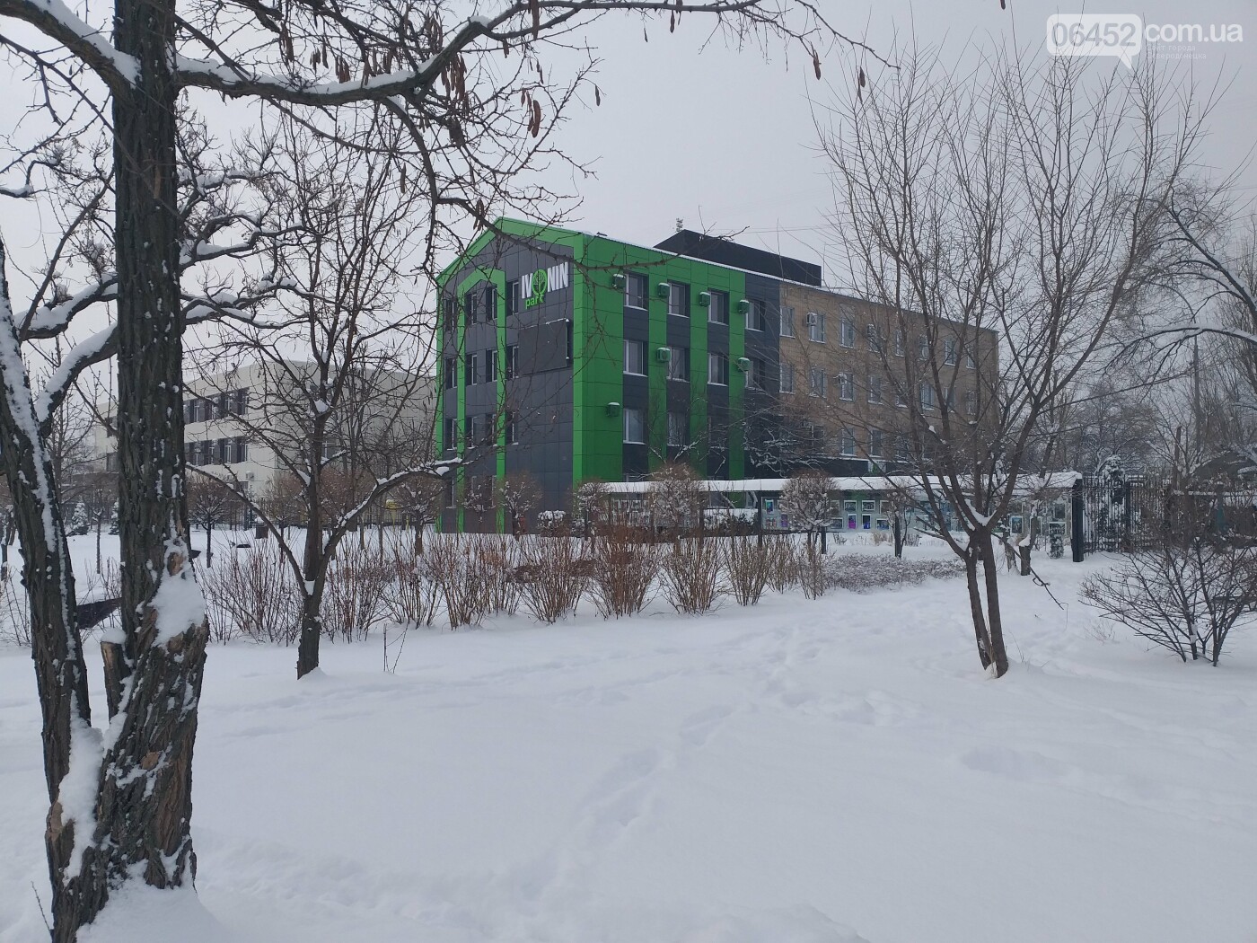 Заснеженный город: в Северодонецк пришла настоящая зимняя сказка (фото) , фото-12