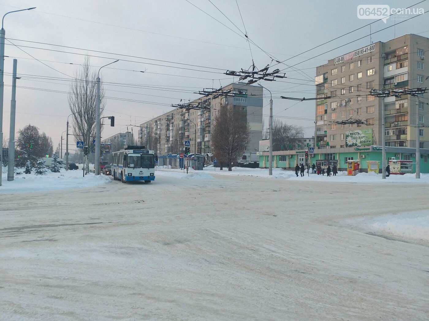 Заснеженный город: в Северодонецк пришла настоящая зимняя сказка (фото) , фото-4