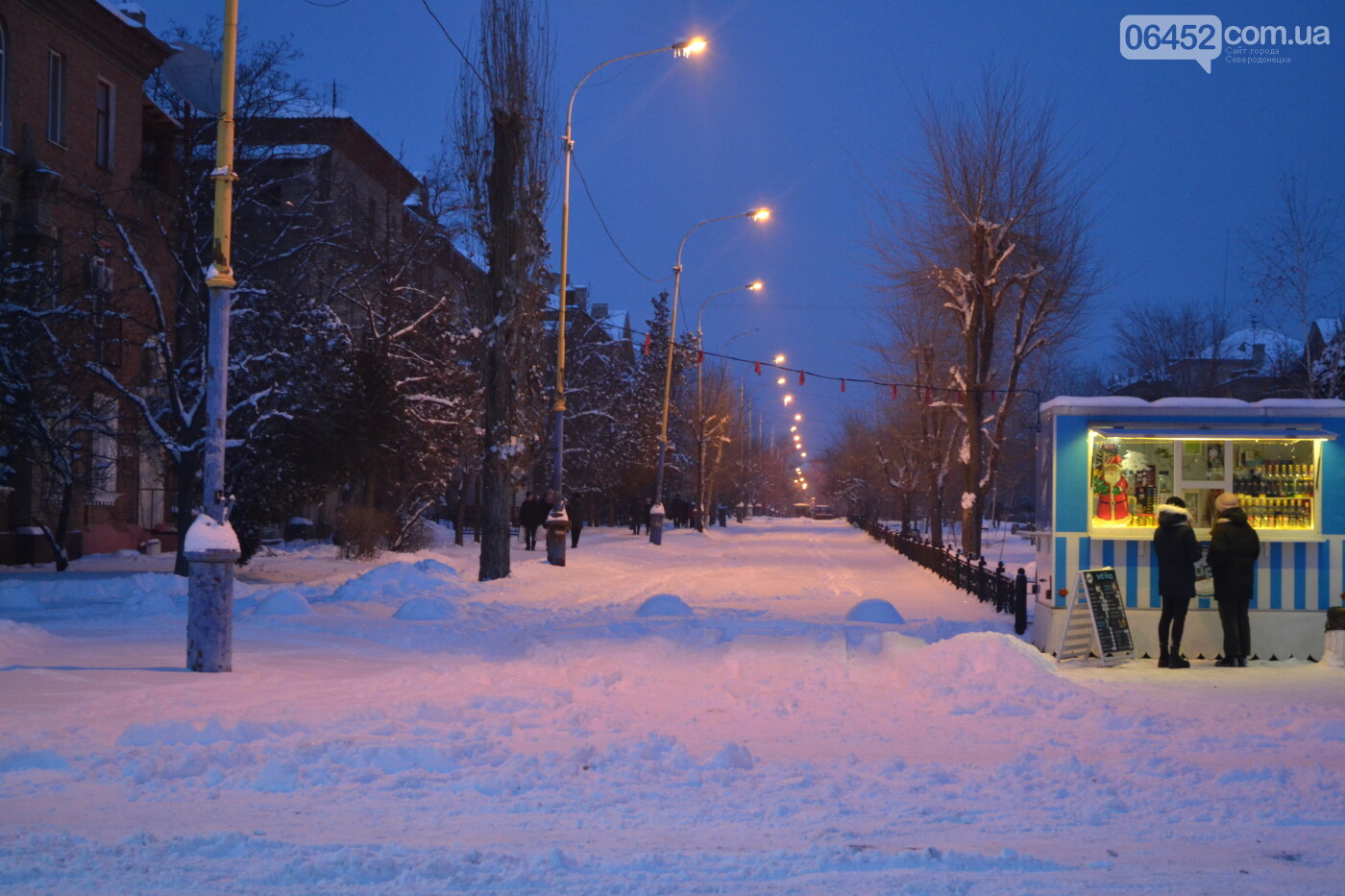 Заснеженный город: в Северодонецк пришла настоящая зимняя сказка (фото) , фото-5