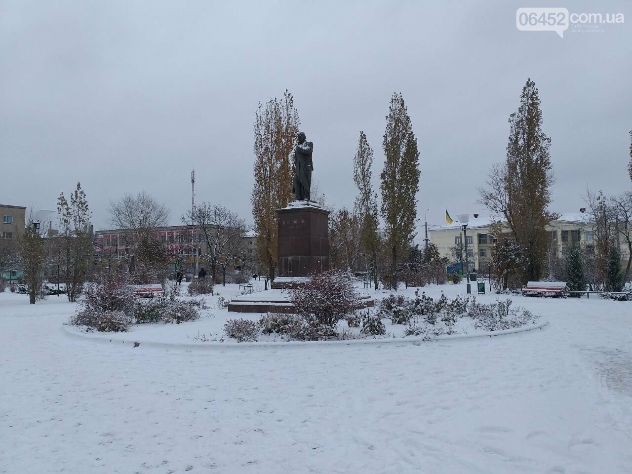 Заснеженный город: в Северодонецк пришла настоящая зимняя сказка (фото) , фото-3