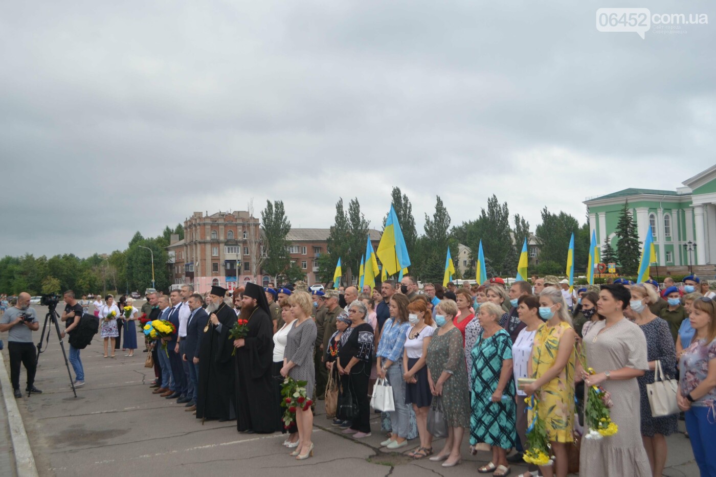 В Северодонецке День освобождения города начали с открытия мемориальной доски (фото) , фото-7