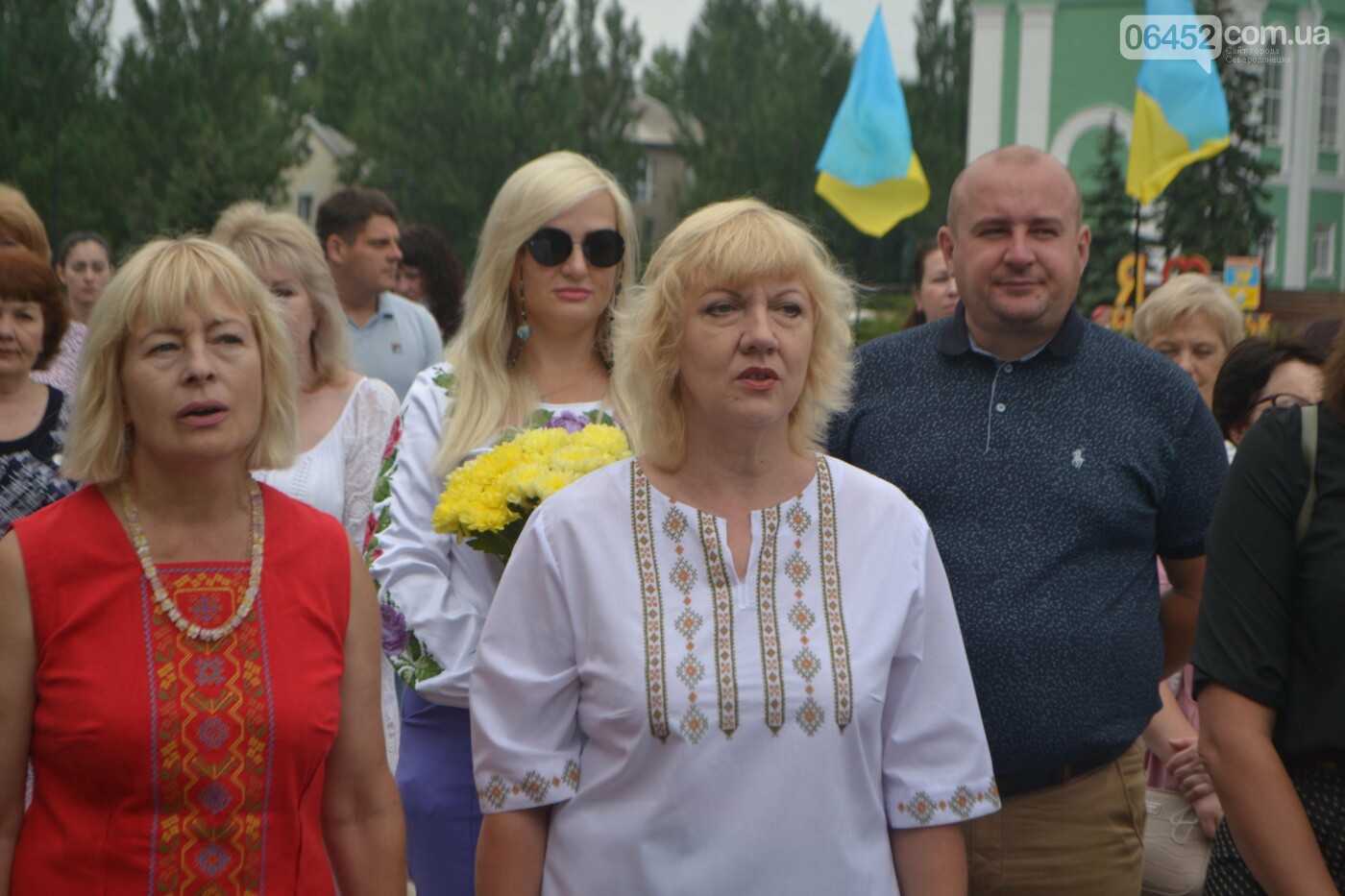 В Северодонецке День освобождения города начали с открытия мемориальной доски (фото) , фото-11