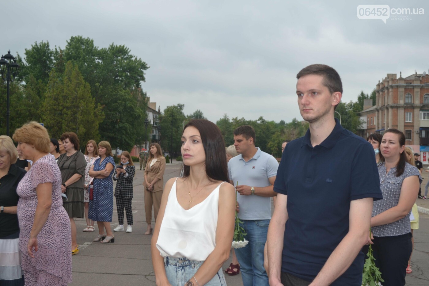 В Северодонецке День освобождения города начали с открытия мемориальной доски (фото) , фото-25