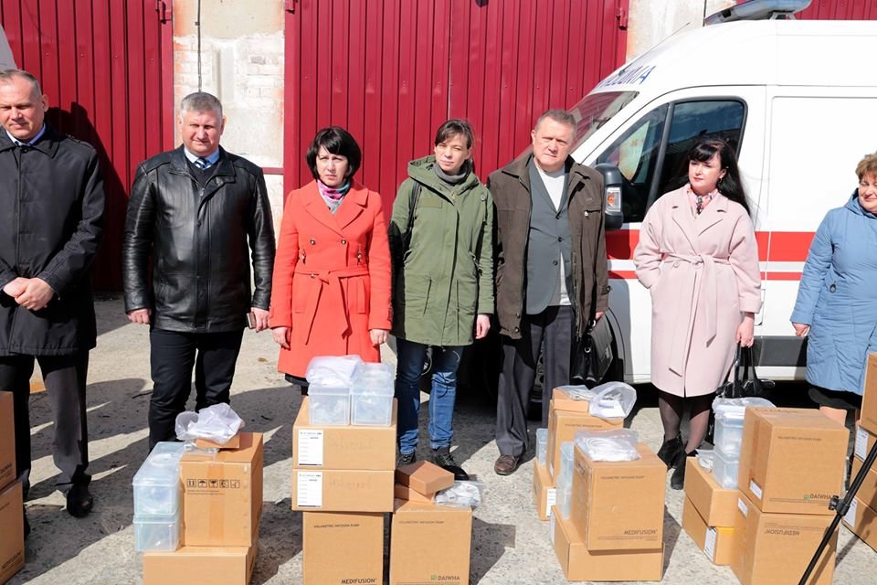 Северодонецк получил медицинское оборудование для борьбы с..., фото-1 Северодонецк получил медицинское оборудование для борьбы с коронавирусом, фото-1