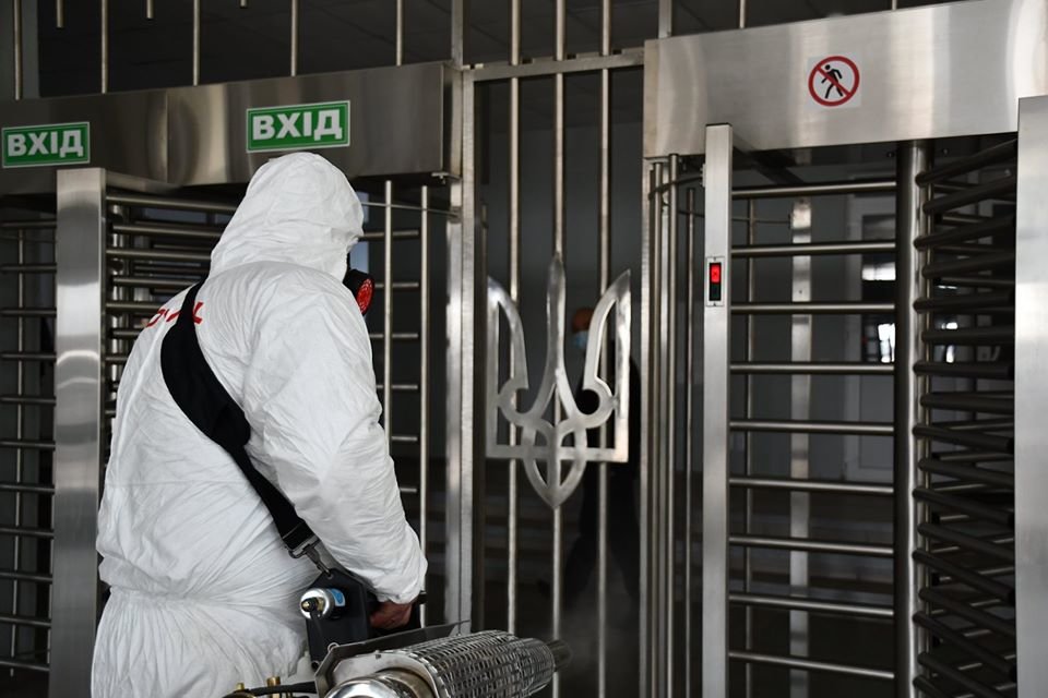 Волонтеры "ЗооКонтроль Украина" провели дезинфекцию в поме..., фото-1 Волонтеры "ЗооКонтроль Украина" провели дезинфекцию в помещениях Национальной полиции, фото-1