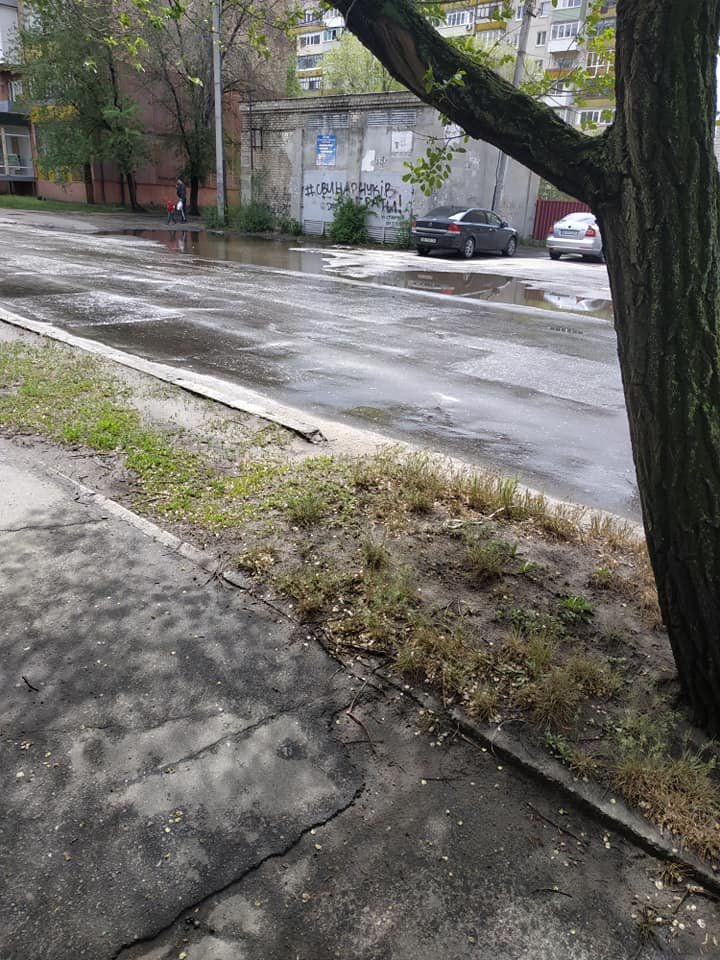 В Северодонецке тротуар превратился в полосу препятствий, фото-5 В Северодонецке тротуар превратился в полосу препятствий, фото-5