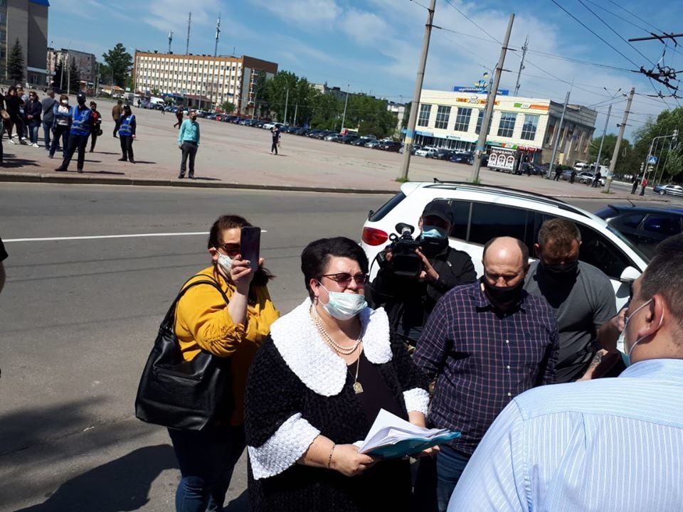 Предприниматели Луганской области вышли на митинги, фото-6 Предприниматели Луганской области вышли на митинги, фото-6