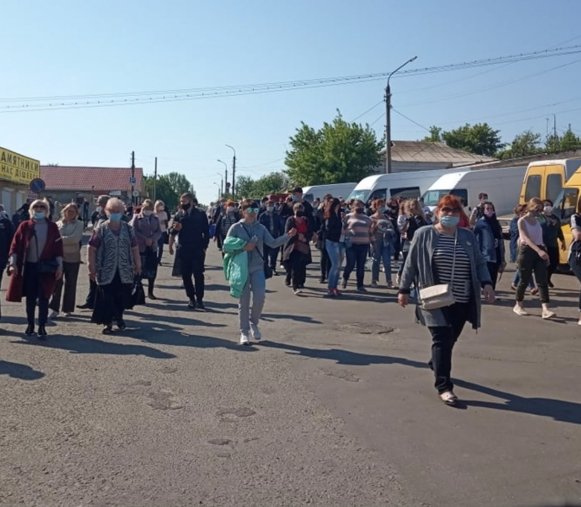 Предприниматели Луганской области вышли на митинги, фото-1 Предприниматели Луганской области вышли на митинги, фото-1