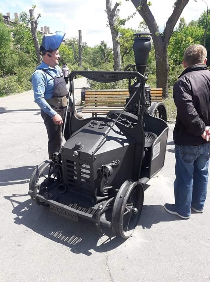 В Северодонецке появилась новая скульптура, фото-1 В Северодонецке появилась новая скульптура, фото-1