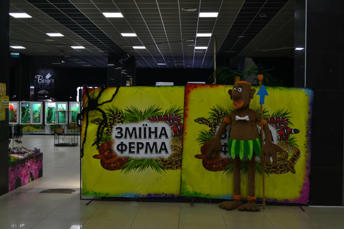В Северодонецке открылась выставка экзотических рептилий 