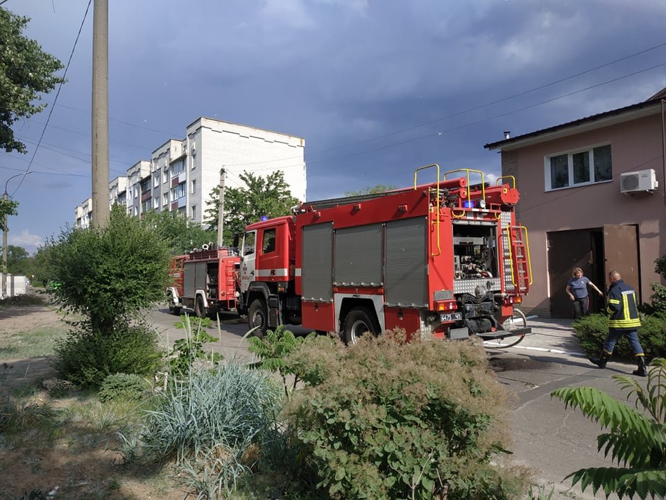 Пожар в Северодонецке: в частном секторе горела хозпостройка 