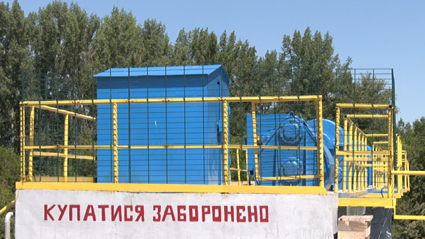 На Луганщине реконструировали шлюз-регулятор 