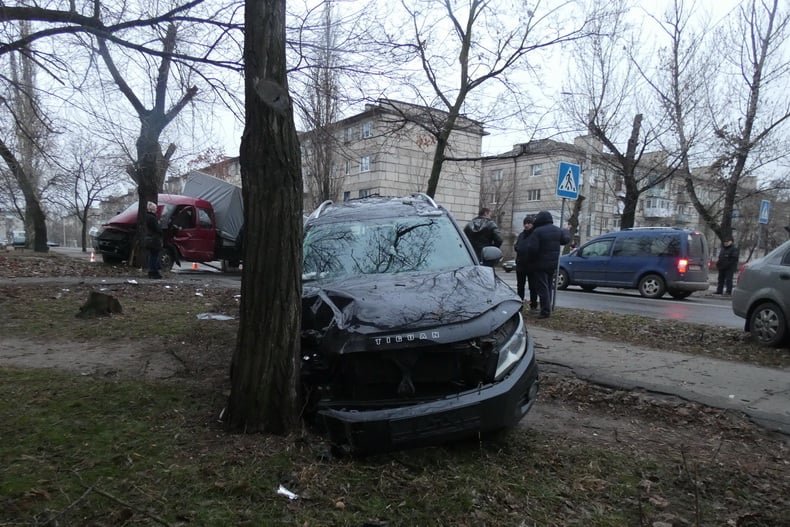 Вчера в Северодонецке произошло два серьезных ДТП