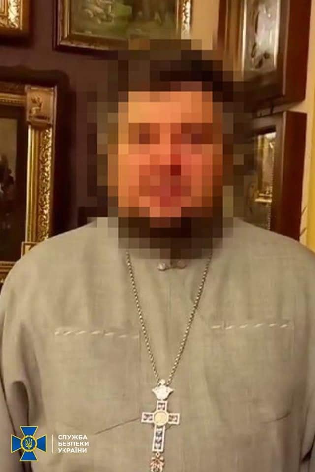 До 12 років ув’язнення засуджено священника УПЦ, який «зливав» позиції ЗСУ в Сєвєродонецьку