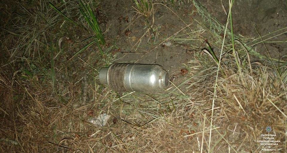 В Северодонецке на обочине дороги обнаружили гранату В Северодонецке на обочине дороги обнаружили гранату, Александра