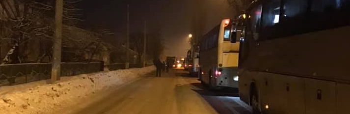 На дороге Лисичанск-Северодонецк снова коллапс На дороге Лисичанск-Северодонецк снова коллапс, Вадим Максимов