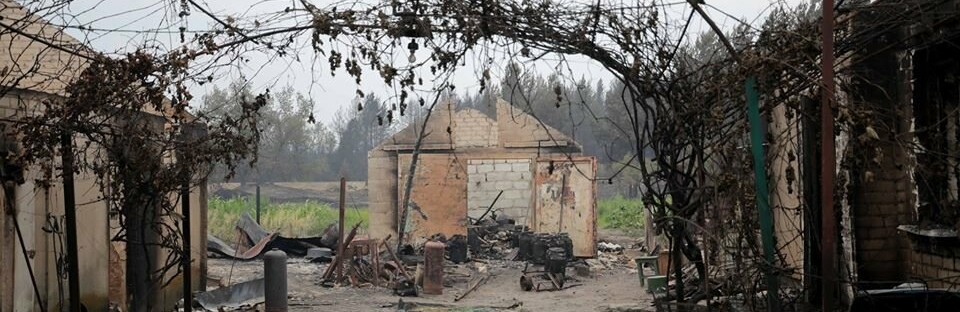 Пострадавшим во время пожара на Луганщине будет выделено по 300 ты... Пострадавшим во время пожара на Луганщине будет выделено по 300 тысяч гривен, Антон Малиновский